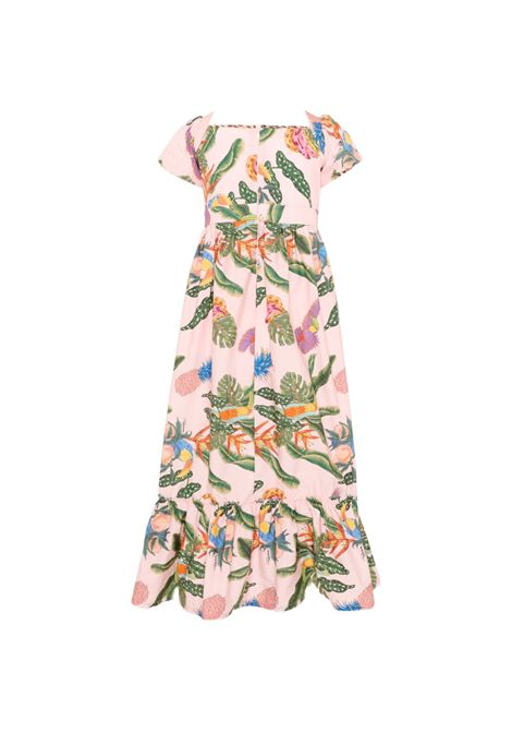 Abito con stampa ROBERTO CAVALLI KIDS | CGP26038VEF7TR. B.ROSE